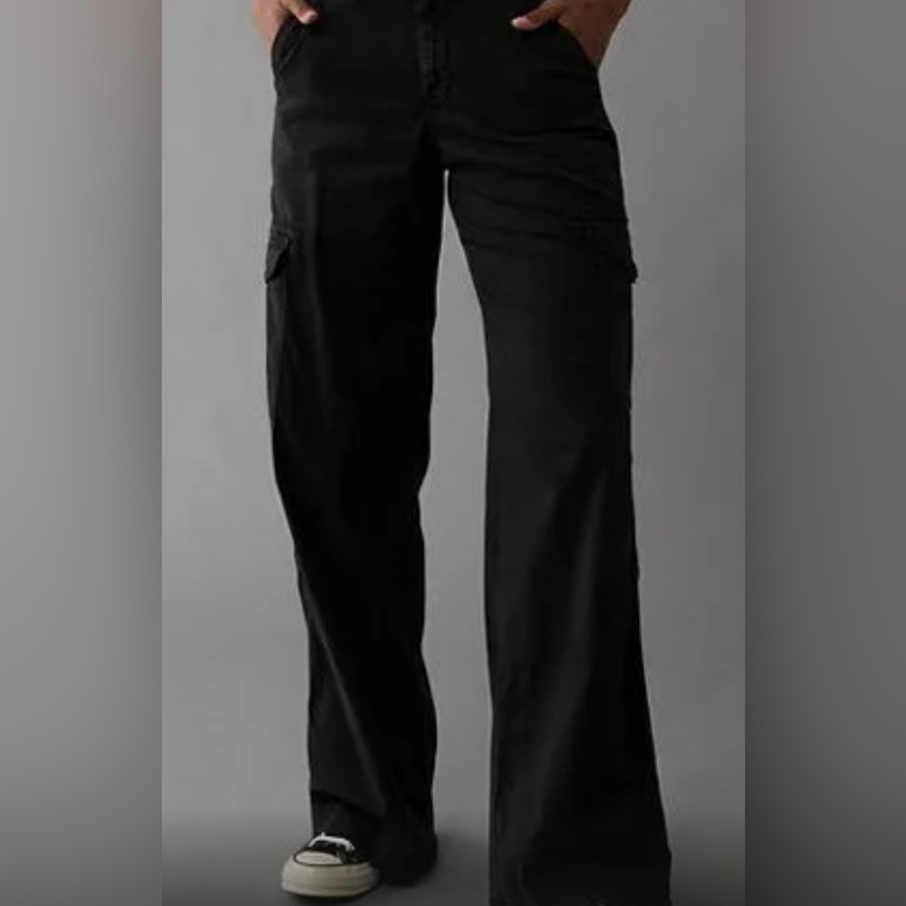 American eagle low rise cargo pant boot cut